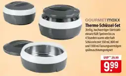 Famila Nord Ost GOURMETmaxx Thermo-Schüssel-Set Angebot