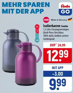 Famila Nord Ost Isolierkanne Samba Angebot
