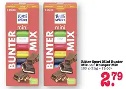 Scheck-in-Center Ritter Sport Mini Bunter Mix Angebot