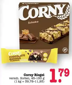 Scheck-in-Center Corny Riegel Angebot