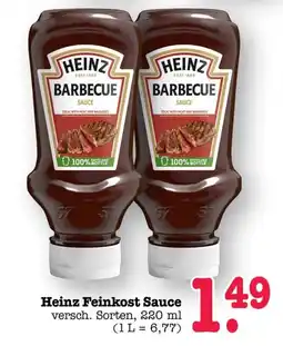 Scheck-in-Center Heinz Feinkost Sauce Angebot