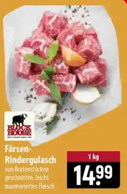 Famila Nord Ost Block House Färsen-Rindergulasch Angebot