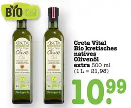 Scheck-in-Center Creta Vital Bio kretisches natives Olivenöl extra Angebot
