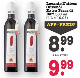 Scheck-in-Center Levante Natives Olivenöl Extra Terra di Bari Angebot