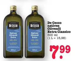 Scheck-in-Center De Cecco natives Olivenöl Extra Classico Angebot