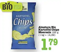 Scheck-in-Center Alnatura Bio Kartoffel Chips Meersalz Angebot