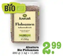 Scheck-in-Center Alnatura Bio Flohsamen Angebot