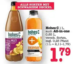 Scheck-in-Center hohes C Angebot