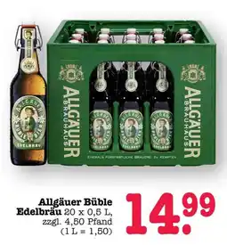 Scheck-in-Center Allgäuer Büble Edelbräu Angebot