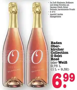 Scheck-in-Center Baden Oberkircher Collection O Sekt Rosé oder Weiß Angebot