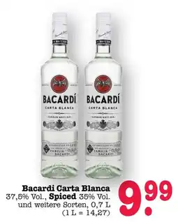 Scheck-in-Center Bacardi Carta Blanca Angebot