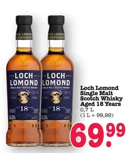 Scheck-in-Center Loch Lomond Single Malt Scotch Whisky Angebot