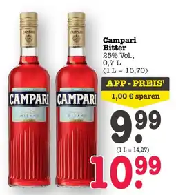 Scheck-in-Center Campari Bitter Angebot