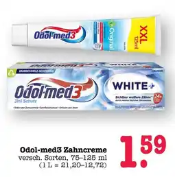 Scheck-in-Center Odol-med3 Zahncreme Angebot