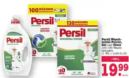 Scheck-in-Center Persil Waschmittel Pulver, Gel oder Discs Angebot