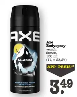 Scheck-in-Center Axe Bodyspray Angebot