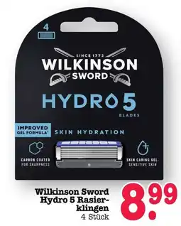 Scheck-in-Center Wilkinson Sword Hydro 5 Rasierklingen Angebot