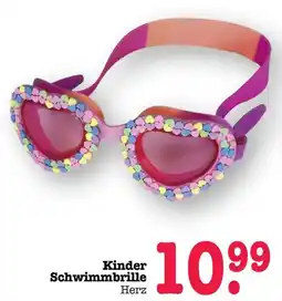 Scheck-in-Center Kinder Schwimmbrille Herz Angebot