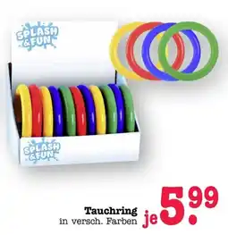 Scheck-in-Center Tauchring Splash & Fun Angebot