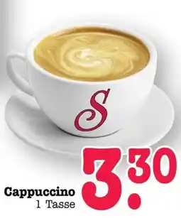 Scheck-in-Center Cappuccino Angebot