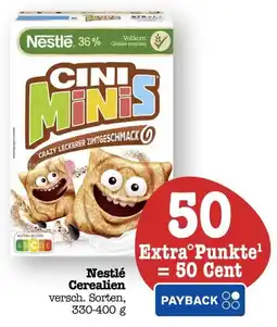 Scheck-in-Center Nestlé Cerealien Angebot