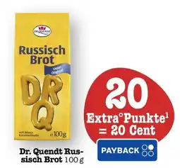 Scheck-in-Center Dr. Quendt Russisch Brot Angebot