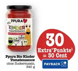 Scheck-in-Center Ppura Bio Kinder Tomatensauce Angebot