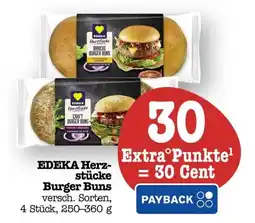 Scheck-in-Center EDEKA Herzstücke Burger Buns Angebot
