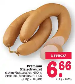 Scheck-in-Center Premium Fleischwurst Angebot
