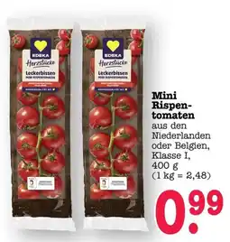 Scheck-in-Center EDEKA Herzstücke Leckerbissen Mini Rispentomaten Angebot