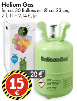 TEDi Helium Gas Angebot
