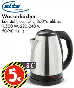 TEDi elta Wasserkocher Angebot