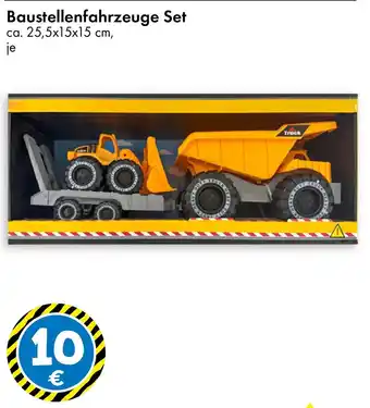 TEDi Baustellenfahrzeuge Set Angebot