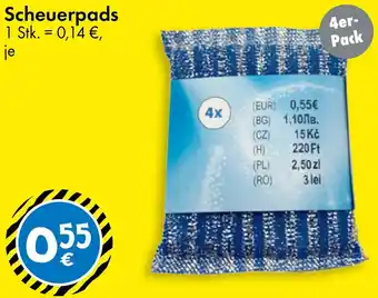 TEDi Scheuerpads Angebot
