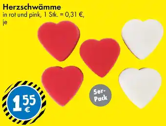 TEDi Herzschwämme Angebot