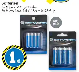 TEDi TEDI POWER Batterien Angebot