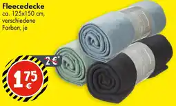 TEDi Fleecedecke Angebot