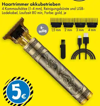 TEDi Haartrimmer akkubetrieben Angebot