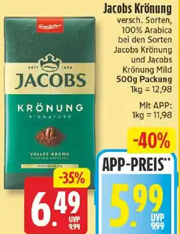 nah & gut Jacobs Krönung Angebot