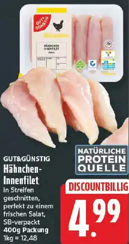 nah & gut GUT&GÜNSTIG Hähnchen Innenfilet Angebot