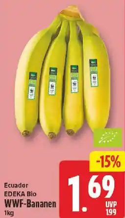 nah & gut EDEKA Bio WWF-Bananen Angebot
