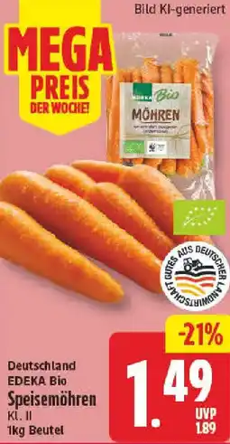 nah & gut EDEKA Bio Speisemöhren Angebot