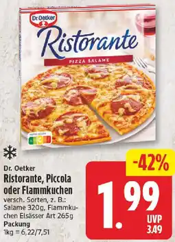 nah & gut Dr. Oetker Ristorante, Piccola oder Flammkuchen Angebot