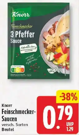 nah & gut Knorr Feinschmecker Saucen Angebot