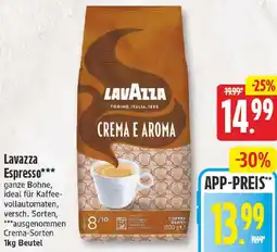 nah & gut Lavazza Espresso Angebot