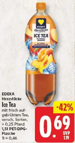 nah & gut EDEKA Herzstücke Ice Tea Angebot
