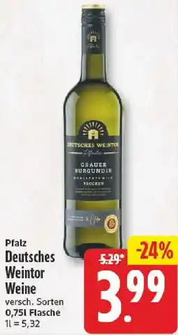 nah & gut Pfalz Deutsches Weintor Weine Angebot