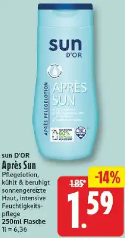 nah & gut sun D'OR Après Sun Angebot