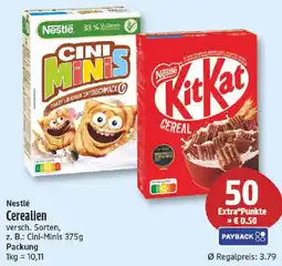 nah & gut Nestlé Cerealien Angebot