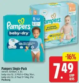 nah & gut Pampers Single-Pack Angebot